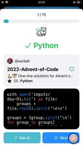 WHAT THE CODE? for Github screenshot 1