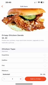 Lovebirds Hot Chicken screenshot 2