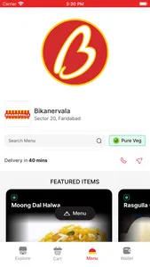 Bikanervala screenshot 1