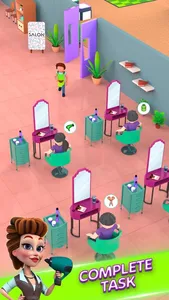 Idle Barber Shop Game - Tycoon screenshot 1