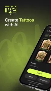 Ta2 - AI Tattoo Designs Maker screenshot 0
