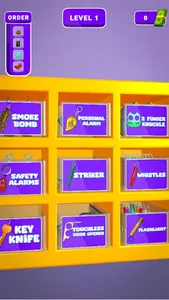 Self Defense Keychain Game! screenshot 1