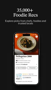 Secondz: Restaurant Guide screenshot 1
