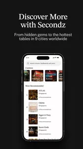Secondz: Restaurant Guide screenshot 7
