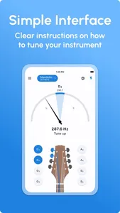 Mandolin Tuner - LikeTones screenshot 1
