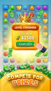 Sugar Cash Match3 Money Prizes screenshot 1