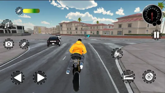 Highway Bike Rider Racing Game screenshot 2