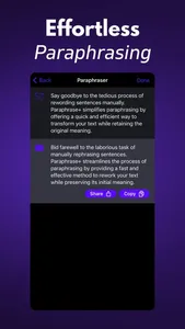 Paraphrase+ screenshot 1