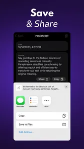 Paraphrase+ screenshot 3