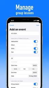 edDue. Calendar for tutors. screenshot 2