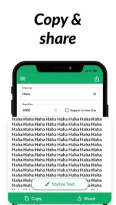 Text Repeater: Repeat Text App screenshot 2
