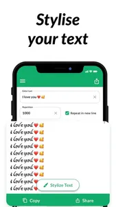 Text Repeater: Repeat Text App screenshot 4