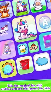 Baby Unicorn Phone For Kids 2+ screenshot 4