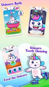 Baby Unicorn Phone For Kids 2+ screenshot 7