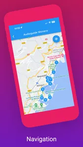 Monaco Audio Tour Offline Map screenshot 3