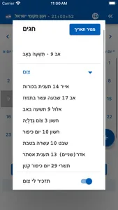 Jewish Calendar & Converter screenshot 3