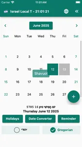 Jewish Calendar & Converter screenshot 6