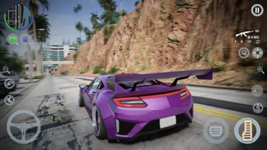 Gangster 3D Streets City Game screenshot 0