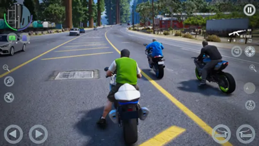 Gangster 3D Streets City Game screenshot 3