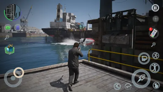 Gangster 3D Streets City Game screenshot 4