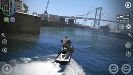 Gangster 3D Streets City Game screenshot 5