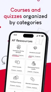 Learn French with AF screenshot 1