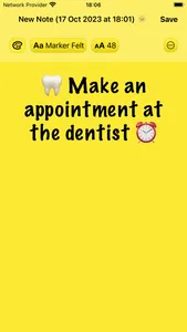 One Note Widget screenshot 1