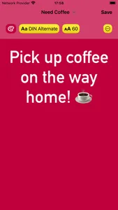 One Note Widget screenshot 3