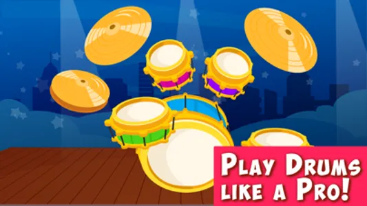 Drums for girls & boys 2-6 yo screenshot 0