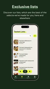 Tastet+ The Restaurants Guide screenshot 2