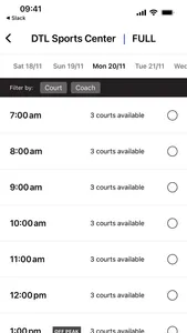 Down the Line Sports Center screenshot 0