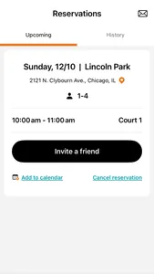 SPF Pickleball screenshot 1