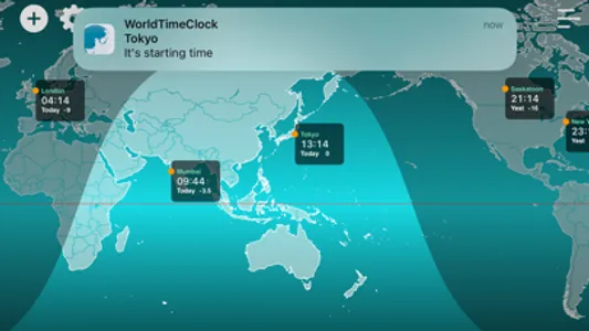 World Time Clock-Weather & Map screenshot 2