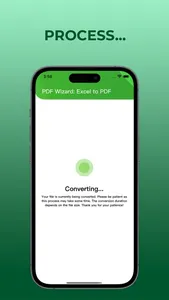 PDF Wizard: Excel to PDF screenshot 4