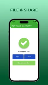 PDF Wizard: Excel to PDF screenshot 5