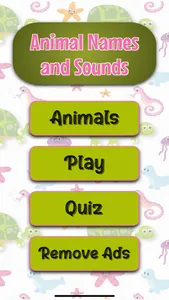 Animal Names in German screenshot 0