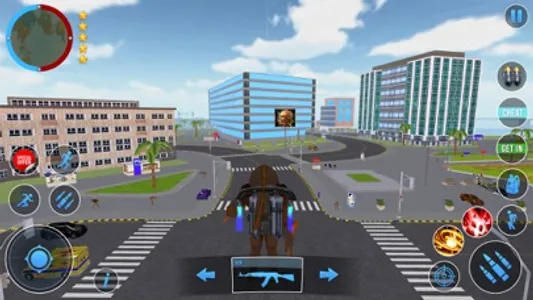 Gangster Fish Head:City Battle screenshot 0