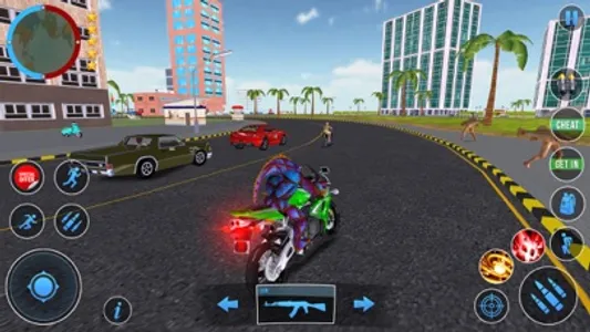 Gangster Fish Head:City Battle screenshot 1