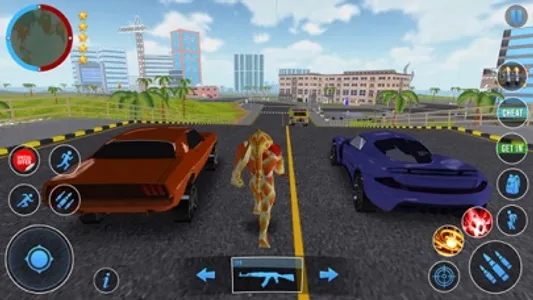 Gangster Fish Head:City Battle screenshot 4