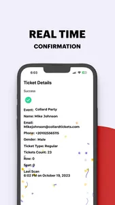 Collard Tickets Scanner screenshot 5
