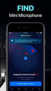 Hidden Camera Detector FindSpy screenshot 1