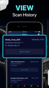 Hidden Camera Detector FindSpy screenshot 3