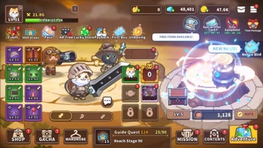 Animal Quest : Idle RPG screenshot 0