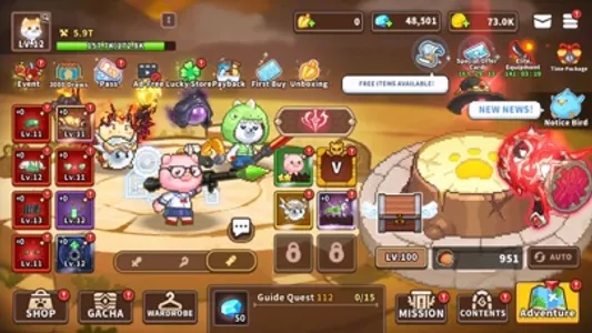 Animal Quest : Idle RPG screenshot 4