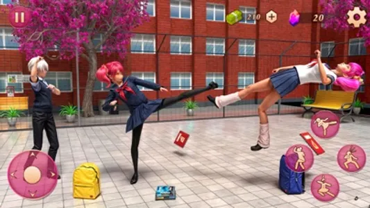 Anime Girl School: Simulator screenshot 1
