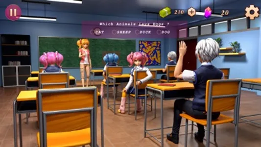 Anime Girl School: Simulator screenshot 2