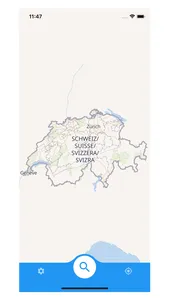 Map of Switzerland screenshot 0