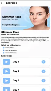 Jawline Exercises & Face Yoga screenshot 1
