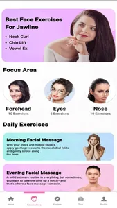 Jawline Exercises & Face Yoga screenshot 2