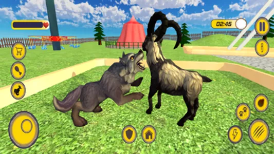 Crazy Goat Rampage Game screenshot 0